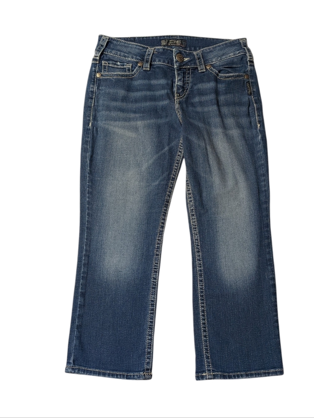 Silver Jeans Suki Mid Capri